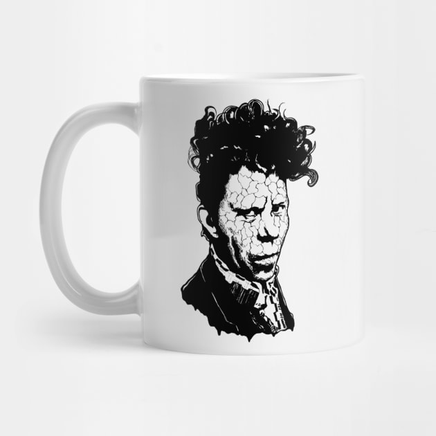 Tom Waits Portrait Art by surmind